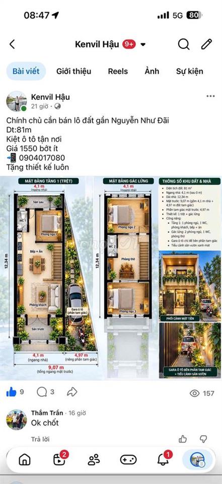 Đất k19 trường sơn