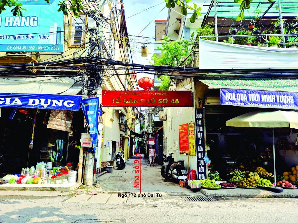 CHÍNH CHỦ BÁN NHANH ĐẤT NỘI ĐÔ – NGÕ 172 ĐẠI TỪ, ĐỊNH CÔNG, HÀ NỘI