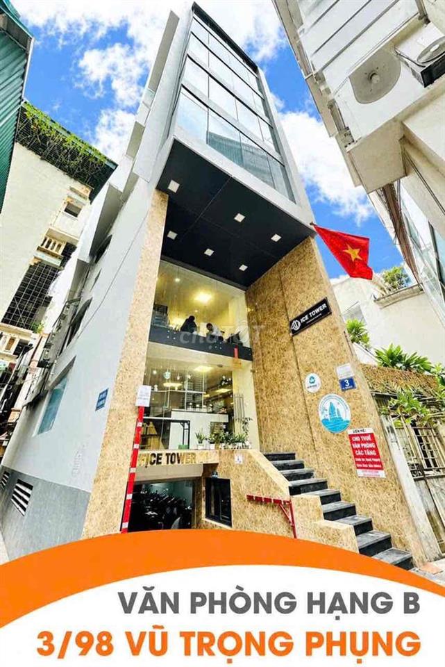 CHO THUÊ VĂN PHÒNG, MẶT BẰNG KINH DOANH TẠI 98 VŨ TRỌNG PHỤNG