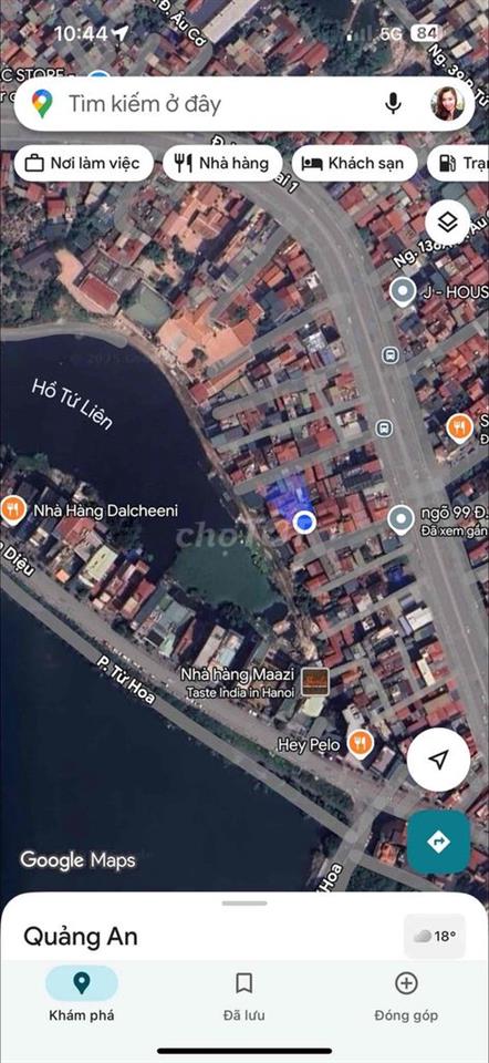 Bán nhà tại ngõ 99 Âu Cơ-Tây Hổ - Hn .