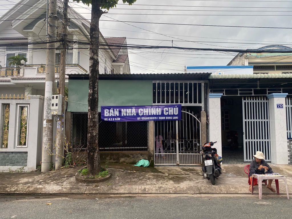 Chính chủ bán gấp nhà đất mặt tiền Trương Thị Sáu, TP Tân An - 219m²