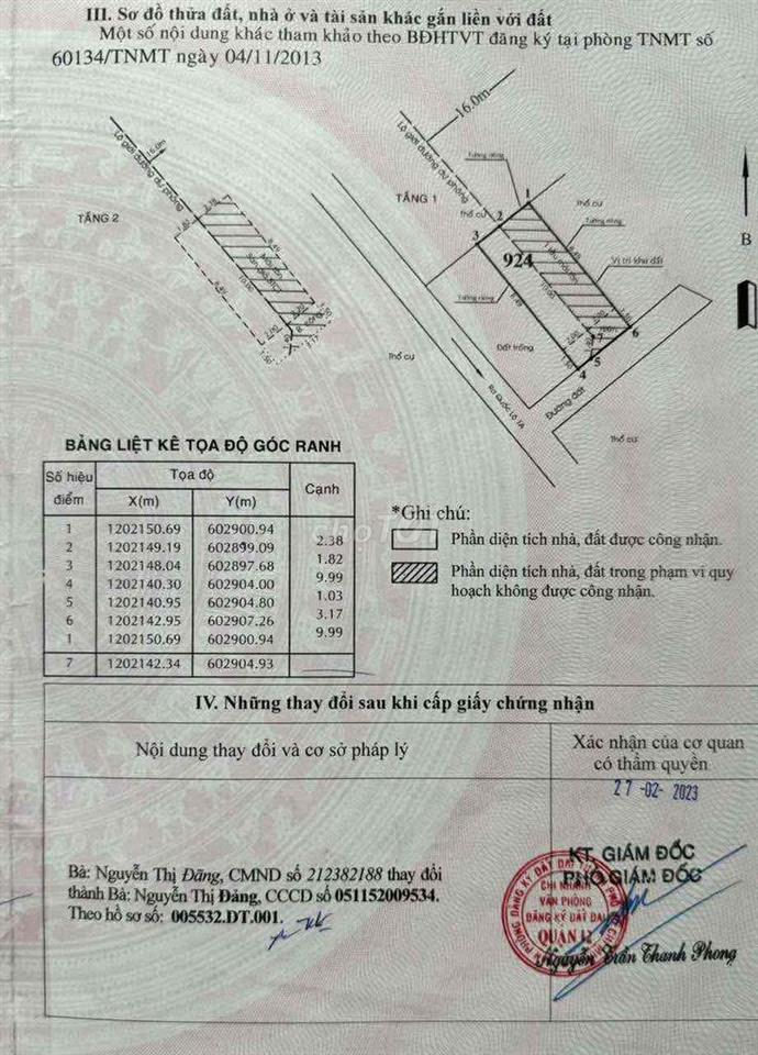 bán nhà 1trệt 1 lầu