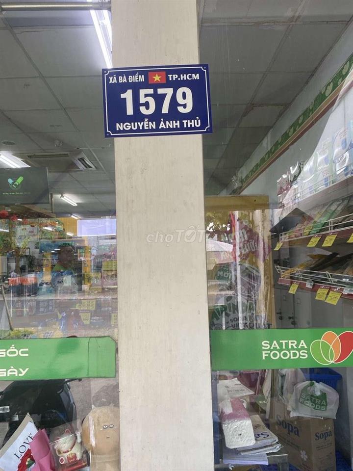 cho thuê nhà mặt tiền Nguyễn ảnh Thủ xã bà điểm hóc môn