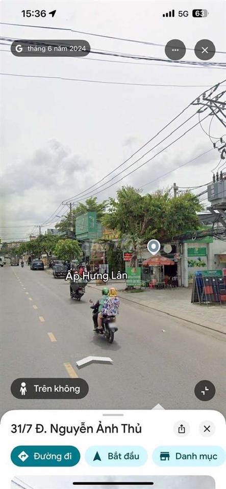 cho thuê nhà mặt tiền Nguyễn ảnh Thủ xã bà điểm hóc môn