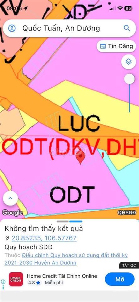 chỉ 720tr có ngay đất thổ cư sát KCN Tràng Duệ, Hải Phòng,