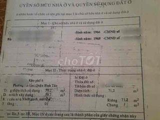 ngang 9m2 dài 9m ngay chung cư khang điền lý chiêu hoàng