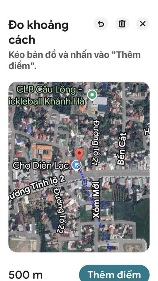 BÁN THỬA ĐẤT THÔN THANH MINH 3, XÃ DIÊN LẠC, TỈNH KHÁNH HOÀ.