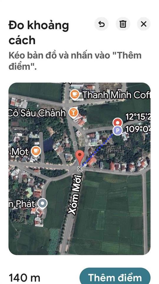 BÁN THỬA ĐẤT THÔN THANH MINH 3, XÃ DIÊN LẠC, TỈNH KHÁNH HOÀ.