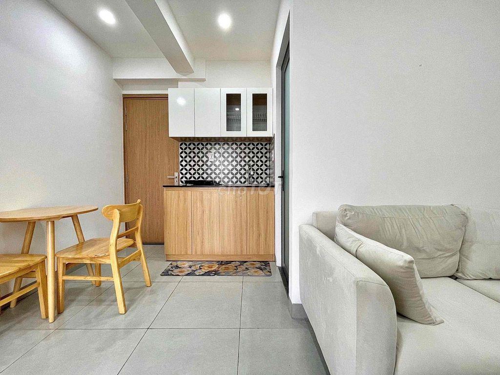 CHO THUÊ CĂN HỘ 1PN BÌNH THẠNH – FULL NỘI THẤT, SÂN THƯỢNG RỘNG