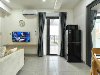 CHO THUÊ CĂN HỘ 1PN BÌNH THẠNH – FULL NỘI THẤT, SÂN THƯỢNG RỘNG