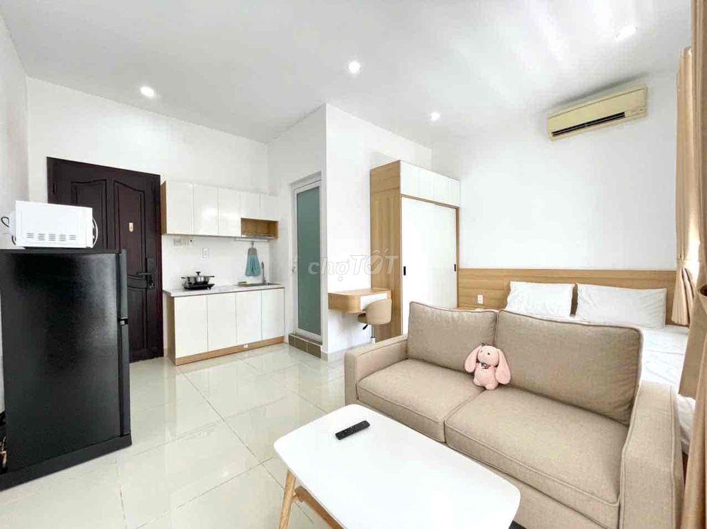 [ STUDIO BAN CÔNG ] Phan Xích Long Phú Nhuận - Full Nội Thất Máy Giặt