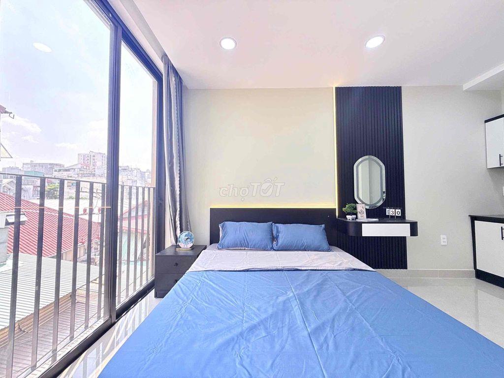 Căn Hộ 1 PN Khu Đường D Ban Công Rộng Thoáng Full Nội Thất