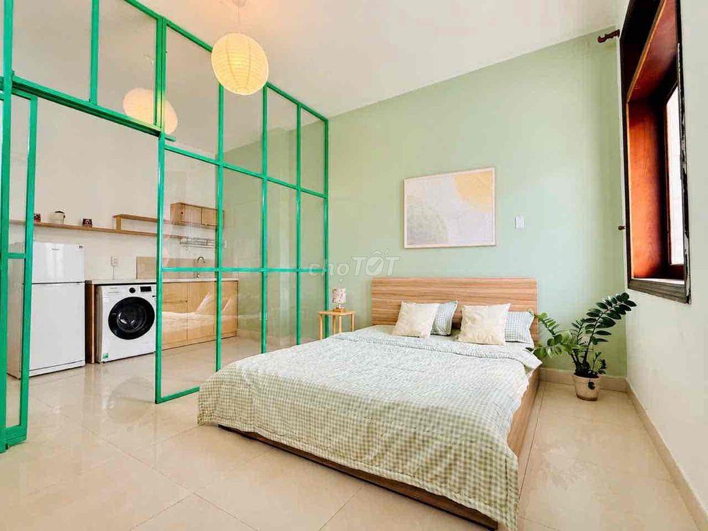 Căn Hộ 1 PN Tách Bếp - Nguyễn Gia Trí - Full nội thấp cao cấp