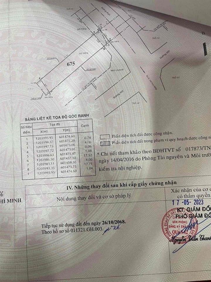 Bán gấp nhà Q12 Thạnh Xuân 38