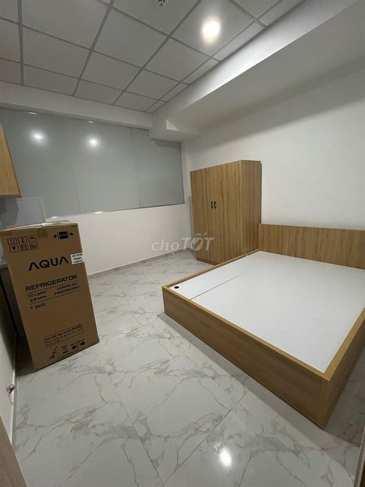 Phòng trọ full nội thất ngay Emart 2 Phan Huy Ích