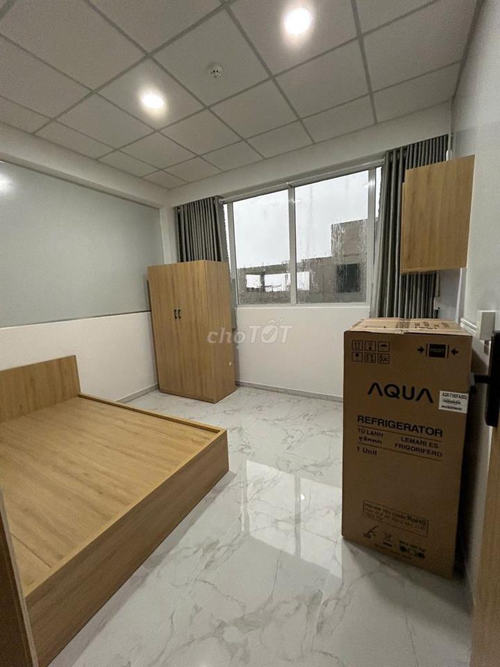 Phòng trọ full nội thất ngay Emart 2 Phan Huy Ích