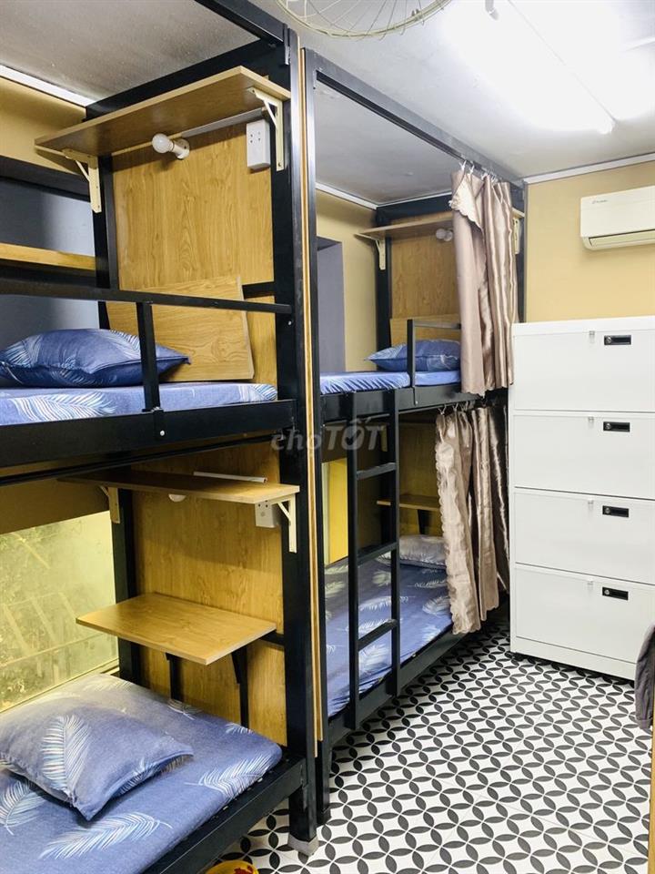 Ký túc xá sleepbox cao cấp Tân Bình - Giá chỉ từ 1,2 triệu/tháng