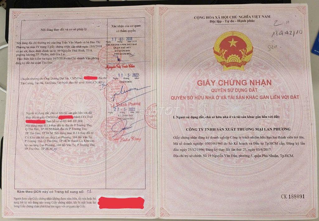 BÁN CĂN HỘ LAN PHƯƠNG | FULL NỘI THẤT – CÓ SỔ HỒNG – CÓ SẴN DÒNG TIỀN