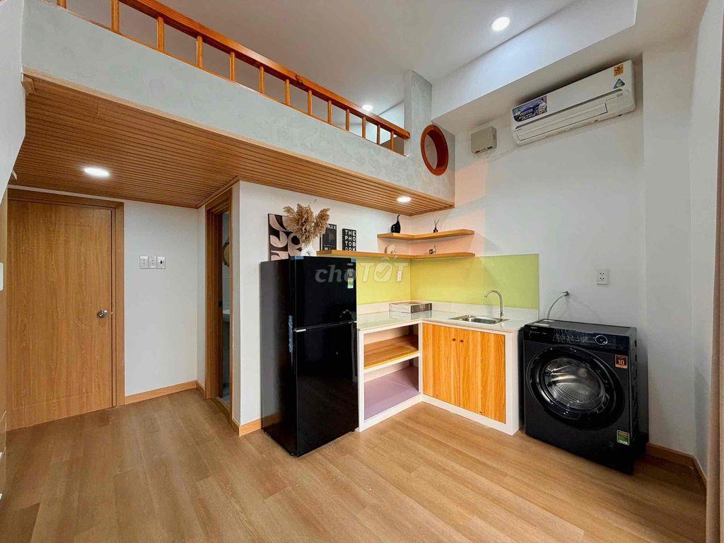 Cho thuê phòng ở trần xuân soạn quận 7 có gác full nội thấy