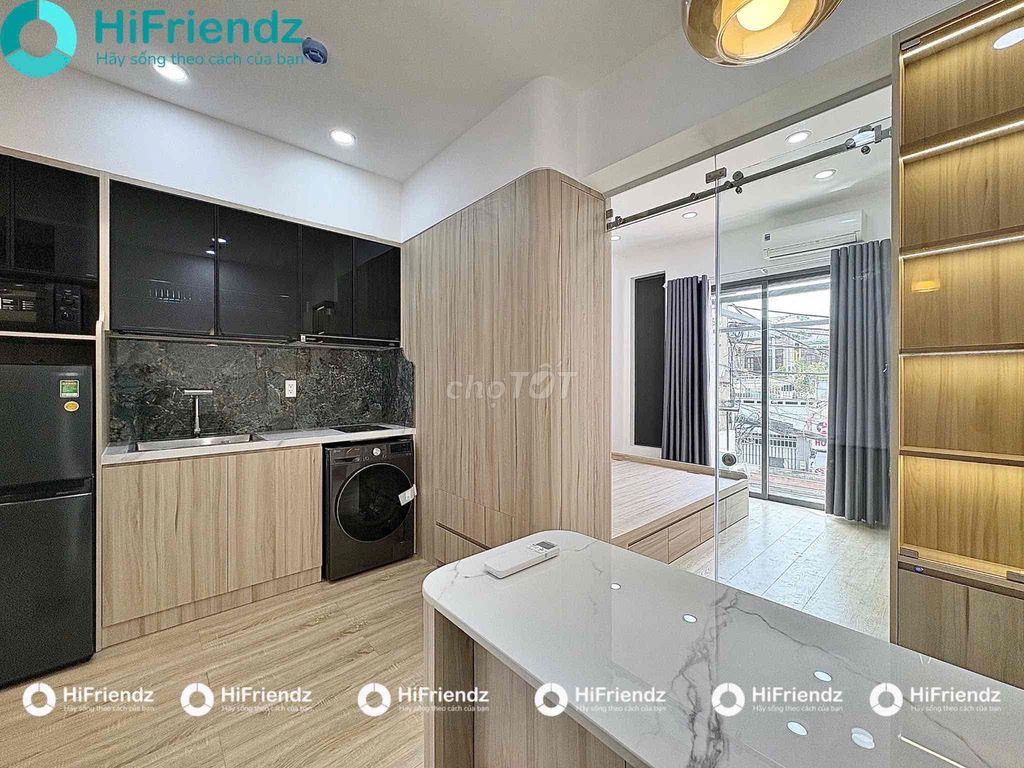 Căn hộ 1 phòng ngủ Luxury quận 2 | Ban công - gần cầu Sài Gòn