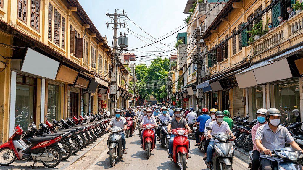 Chuyển Nam bán gấp Mặt Phố Lương Thế Vinh 23m²x5T, 6.8 tỷ (Kê khai sổ)