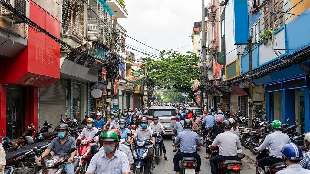 Chuyển Nam bán gấp Mặt Phố Lương Thế Vinh 23m²x5T, 6.8 tỷ (Kê khai sổ)