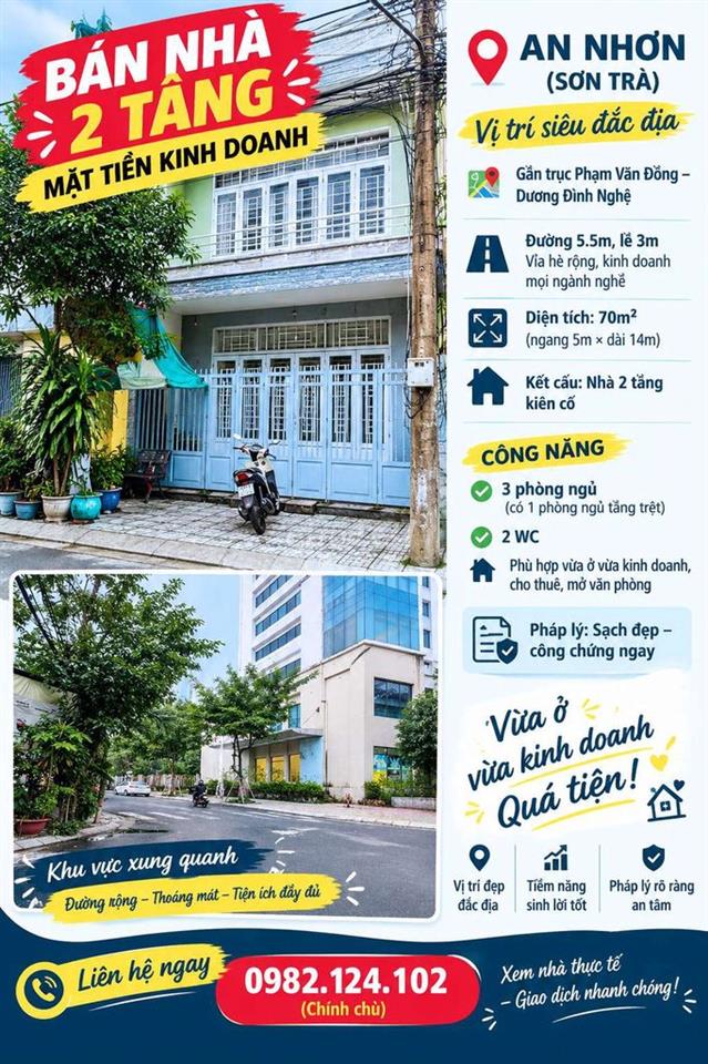 Cần bán gấp lô an nhơn 7 sát dương đình nghệ