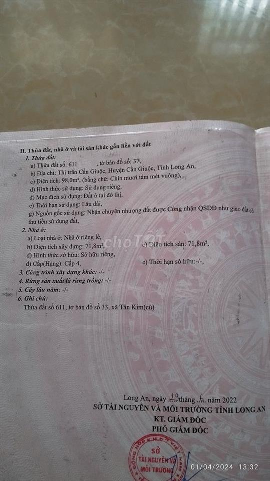 Cần bán nhà 