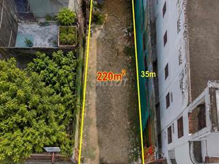 Cần  BÁN ĐẤT 220m2 NGANG 6,3m đường Ô Tô 7 Chỗ