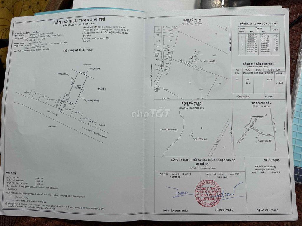 cần bán gấp nhà cấp 4 hẻm xe hơi phường hiệp thành rất nhiều tiện ích