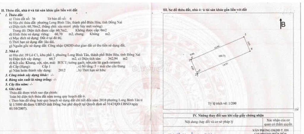 BÁN NHÀ NGHỈ/KHÁCH SẠN CẠNH SIÊU THỊ GO! BIÊN HÒA-DOANH THU >100TR/TH