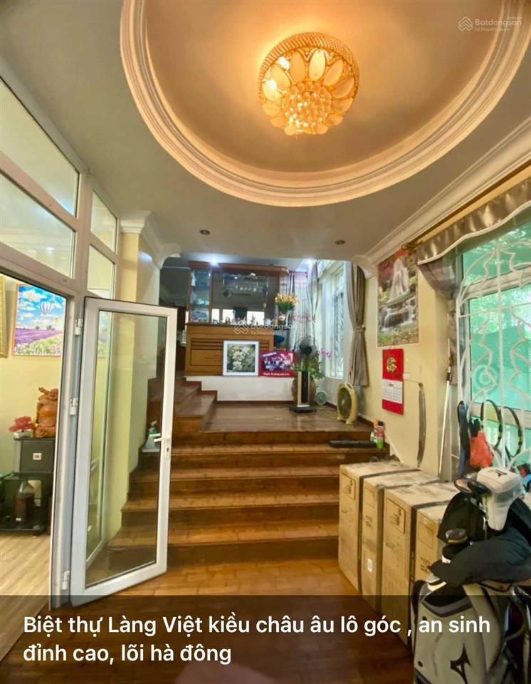 Chính chủ cần bán biệt thự lô góc vườn hoa làng việt kiều châu âu 4xtỷ 0989 325 *** 0946 815 ***