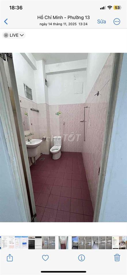 phòng trọ mặt tiền đường cộng hoà