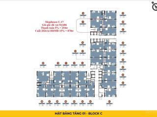 Cần bán shophouse view nội khu bcons center city diện tích 67m2 cho thuê lên đến hơn 20 triệu/tháng