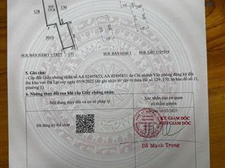 BÁN KS MẶT TIỀN ĐƯỜNG NAM KỲ KHỞI NGHĨA P1 TP ĐÀ LẠT 