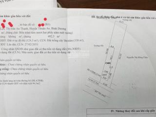 Bán 482.5m2 đất mặt tiền đt 745 (cmt8) cạnh phường an thạnh, vui lòng  0964 859 *** trân trọng