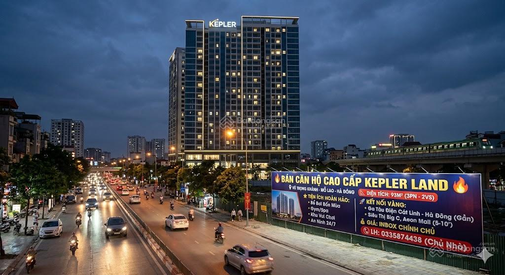 Bán căn hộ 3pn kepler land  mỗ lao  trung tâm hà đông nhỉnh 7 tỷ