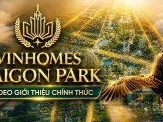 Cơ hội đầu tư nhà phố liền kề vinhomes sài gòn park 60m  đợt 1 thanh toán dài hạn theo tiến độ