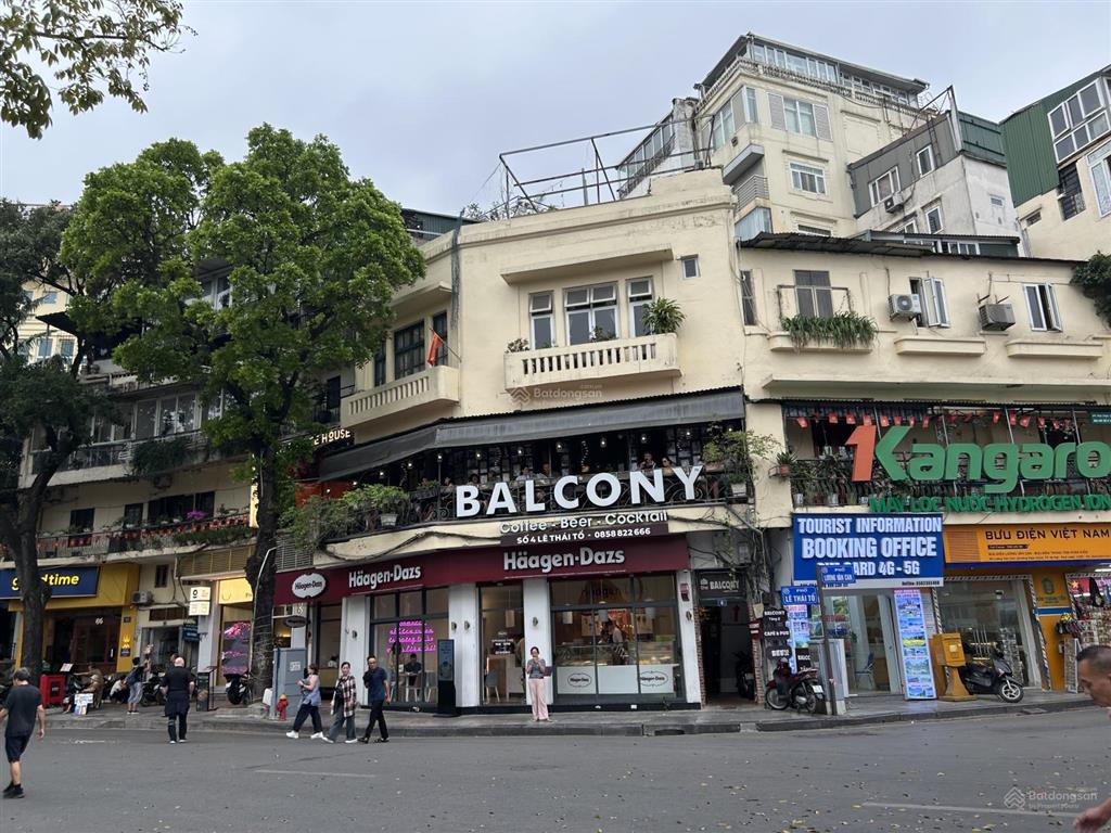 Vị trí vàng lõi phố cổ rooftop làm nhà hàng, cafe, gym, beer club diện tích 300m² sàn thông
