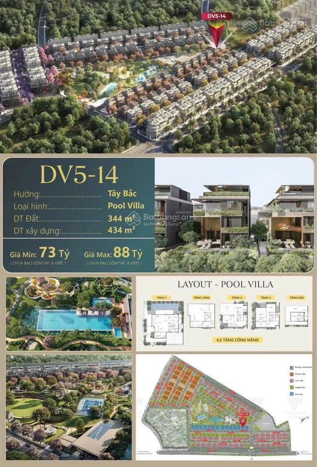 Bán lỗ 1 tỷ gấp căn dinh thự dv514 the fullton edition 344m2 ocp3