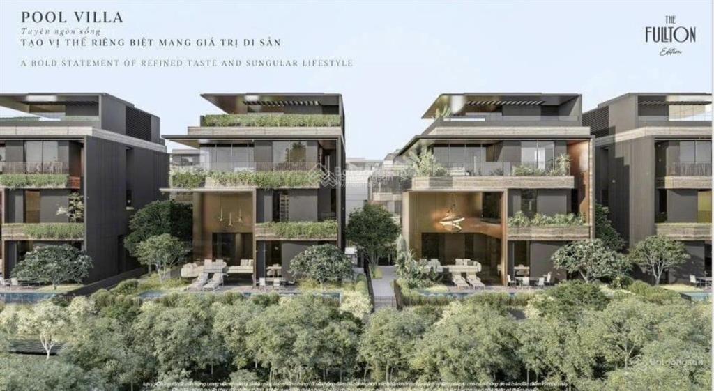 Bán lỗ 1 tỷ gấp căn dinh thự dv514 the fullton edition 344m2 ocp3