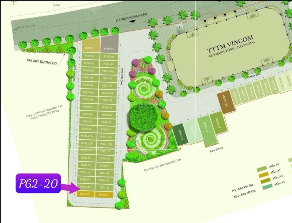Bán shophouse vincom lê thánh tông hp 77m2 (5.5x14m) full nội thất có thang máy! pg2  2x