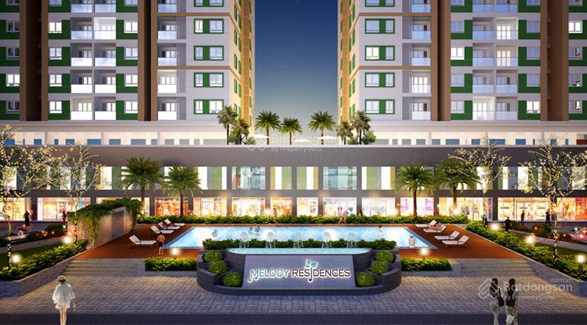 Bán cc 2pn, 1wc, 68m2, tại 869, melody residences, âu cơ, tân sơn nhì, q.tân phú, chỉ với 4,05 tỷ
