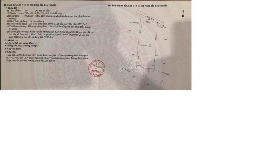 Bán đất qh skc, xây dựng kho, xưởng, mặt tiền vành đai 4 và đt748 an điền, bến cát, bình dương