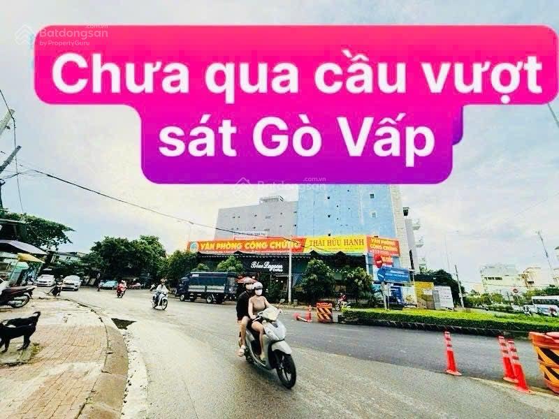 Nhà đất 101m2 kèm nhà 2pn 1wc mặt tiền tl04  ngay ngã 4 ga  sát gò vấp