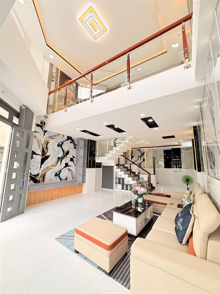 Nhà 4 lầu, góc 2 mặt tiền tx24, hẻm ô tô thông, khu bảo minh tô ngọc vân, full nội thất cao cấp