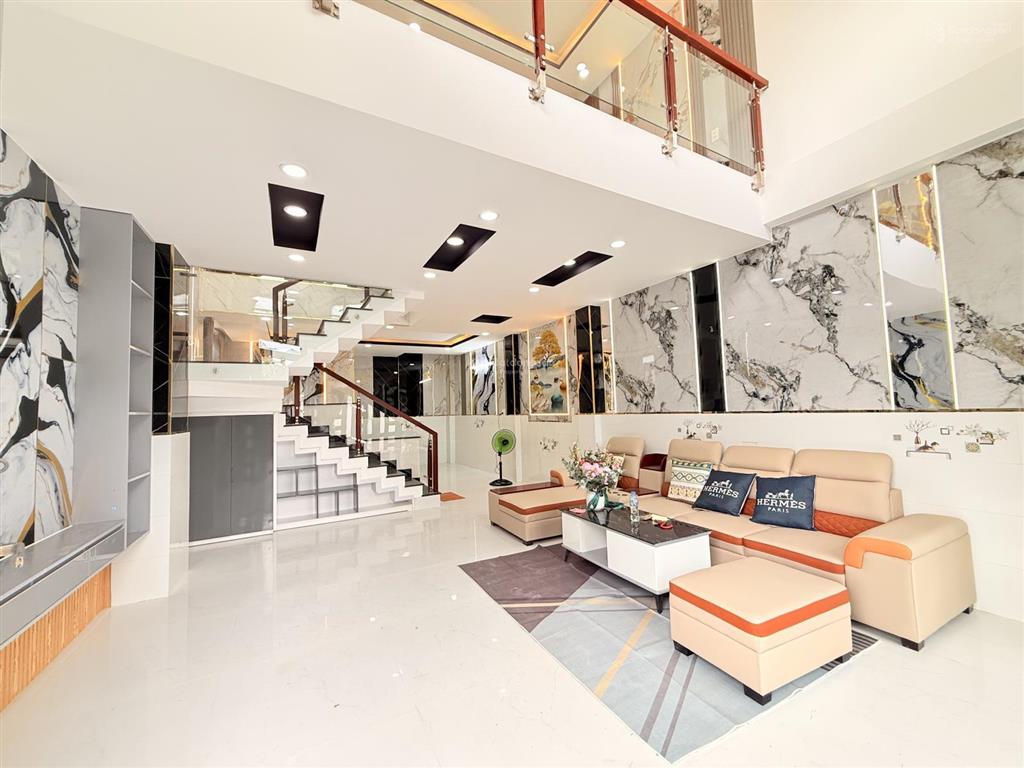Nhà 4 lầu, góc 2 mặt tiền tx24, hẻm ô tô thông, khu bảo minh tô ngọc vân, full nội thất cao cấp