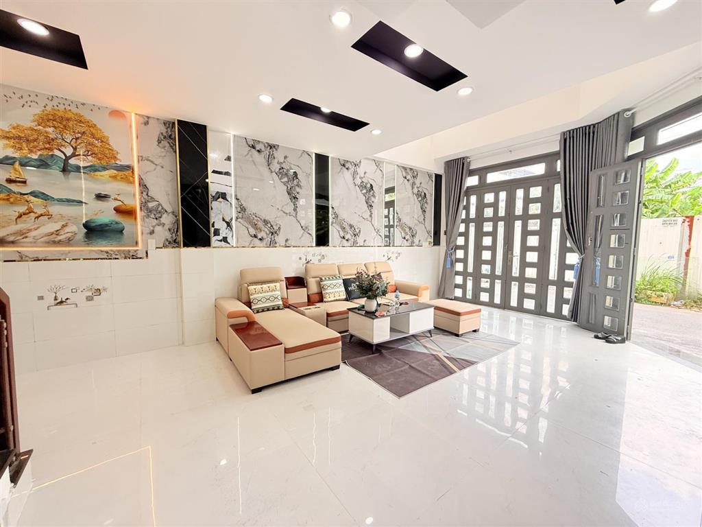 Nhà 4 lầu, góc 2 mặt tiền tx24, hẻm ô tô thông, khu bảo minh tô ngọc vân, full nội thất cao cấp