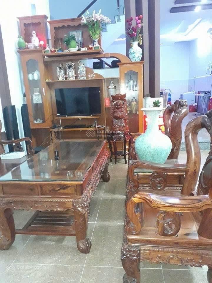 Nhà tl15 1 trục thẳng  ô tô tới cửa ngang 5.7m x20m tc 74m gần chợ cầu đồng ngã tư ga q12