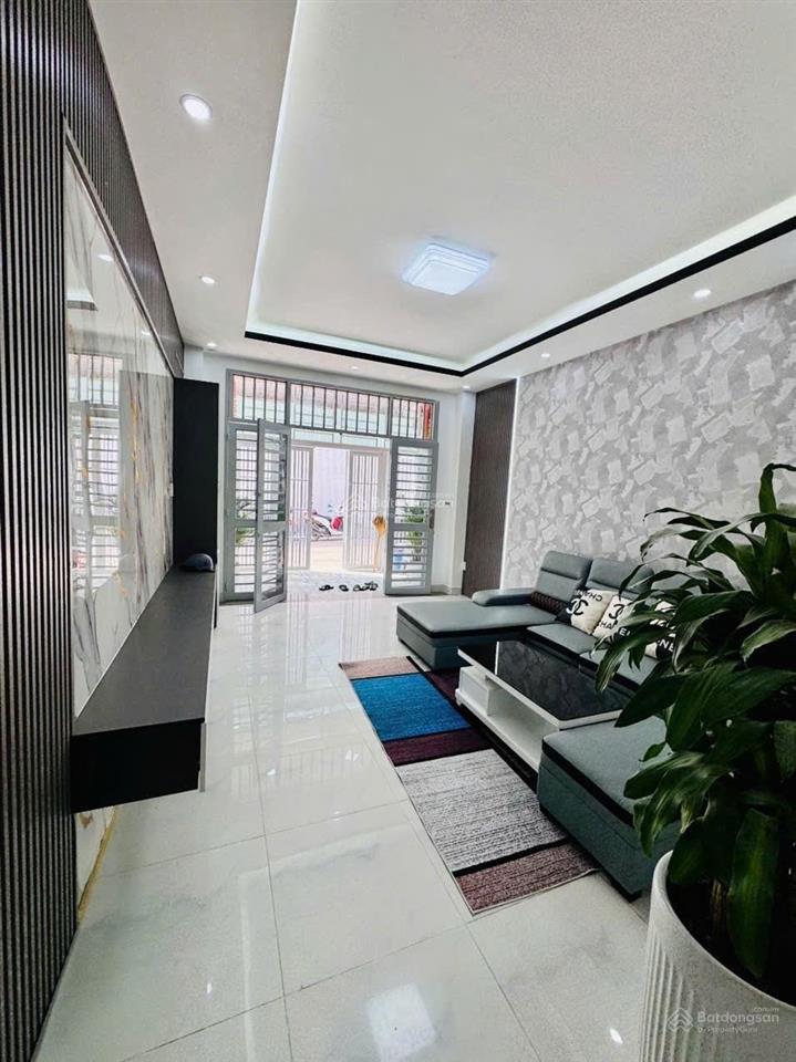 Nhà 1 lầu không lộ giới 64m²  4.75 tỷ  hẻm ô tô thông sau căn mặt tiền tl15 gần chợ cầu đồng